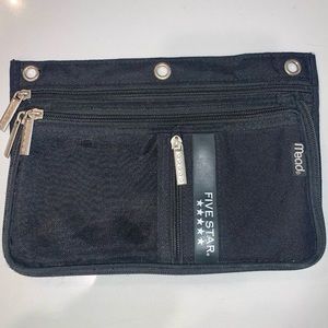 Five Star Dual Zipper Pencil Pouch